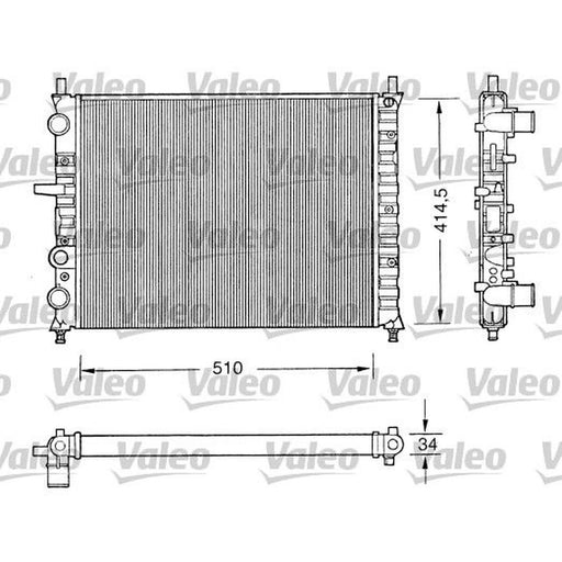 Valeo Engine Radiator 731303