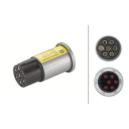 Hella Testing Unit Towbar Socket 24V 8PD 004 508-011 1536363 8PD 004 508-011