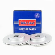 Borg & Beck 2 x Vented Front Brake Discs BBD5641-x2