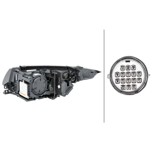 Hella Headlight Headlamp PSY24W Right 1LL 354 806-041