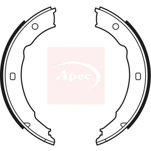 Apec Parking Brake Shoe Set SHU610