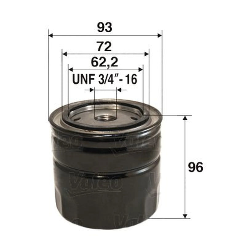 Valeo Engine Oil Filter 586063