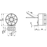 Bosch Reversing Alarm Buzzer 0 986 334 001