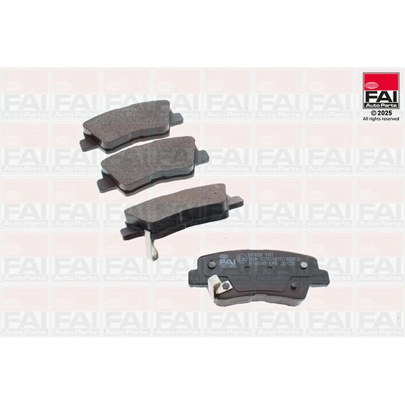 FAI Rear Brake Pad Set BP468