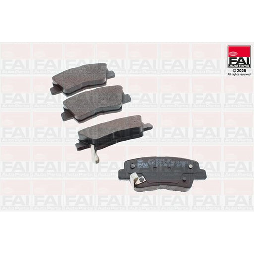 FAI Rear Brake Pad Set BP468