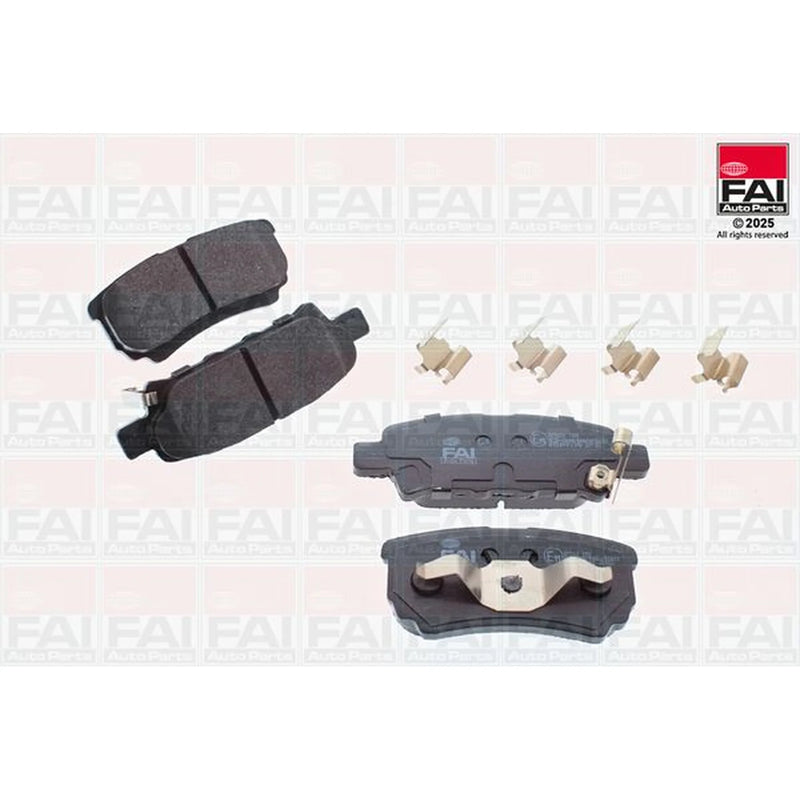 FAI Rear Brake Pad Set BP553