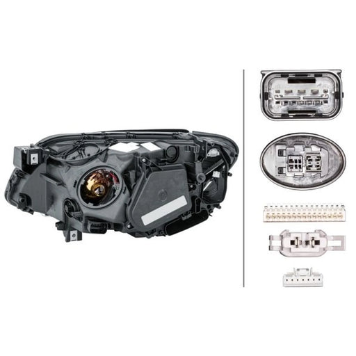 Hella Headlight Headlamp LED Right 1EL 354 689-021