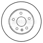 Borg & Beck 2 x Front Brake Discs BBD4641-x2