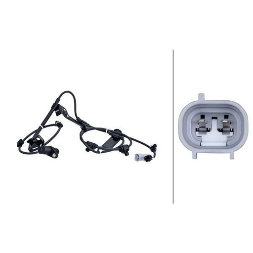 Hella ABS Wheel Speed Sensor Front Left 6PU 230 048-801