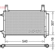 Denso Air Conditioning Condenser DCN15004