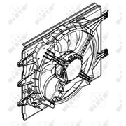 NRF Engine Cooling Fan 47596