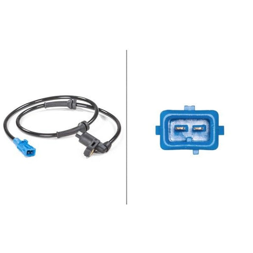 Hella ABS Wheel Speed Sensor Front 6PU 009 106-541