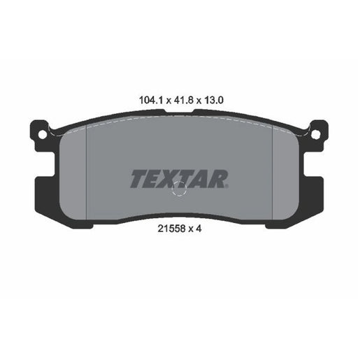 Textar Rear Brake Pad Set 2155801