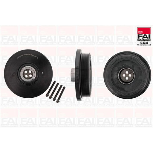 FAI Crankshaft Damper 166. FVD1092K