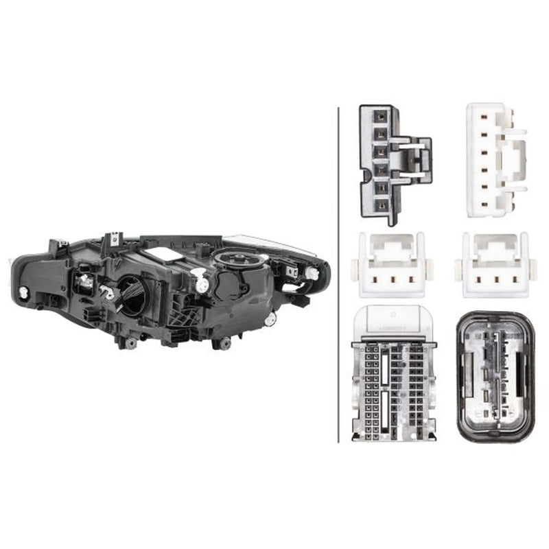 Hella Headlight Headlamp LED Right 1LX 012 102-941