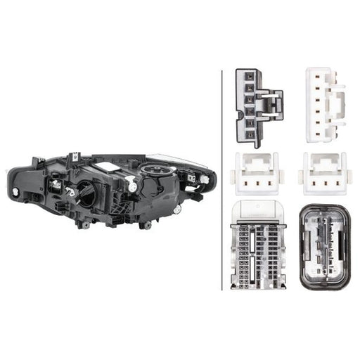 Hella Headlight Headlamp LED Right 1LX 012 102-941