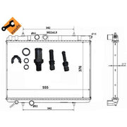 NRF Engine Radiator 53120