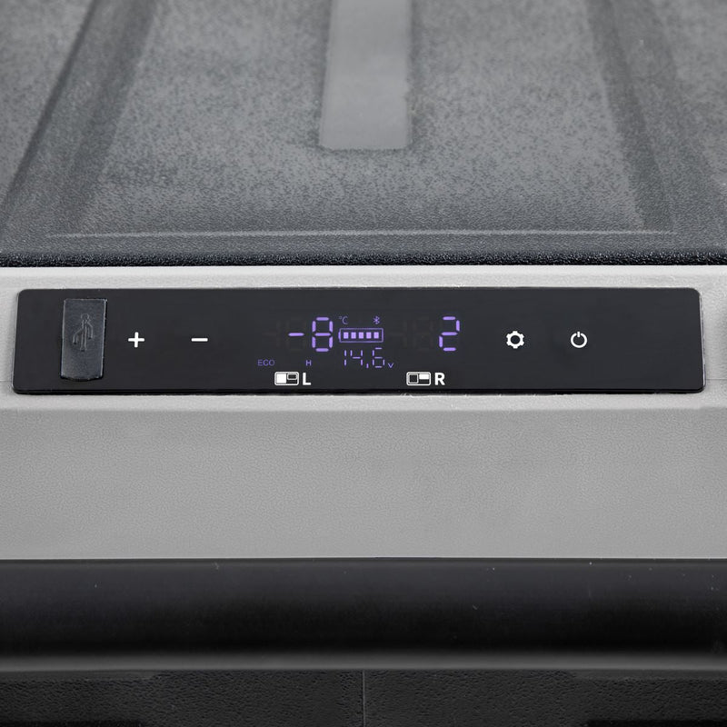 Dellonda Portable Fridge Freezer/Cool Box with LED Display 75L DL127 - Dellonda - Van Life Living