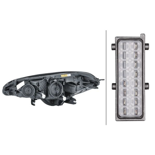 Hella Headlight Headlamp LED Right 1EF 011 830-101