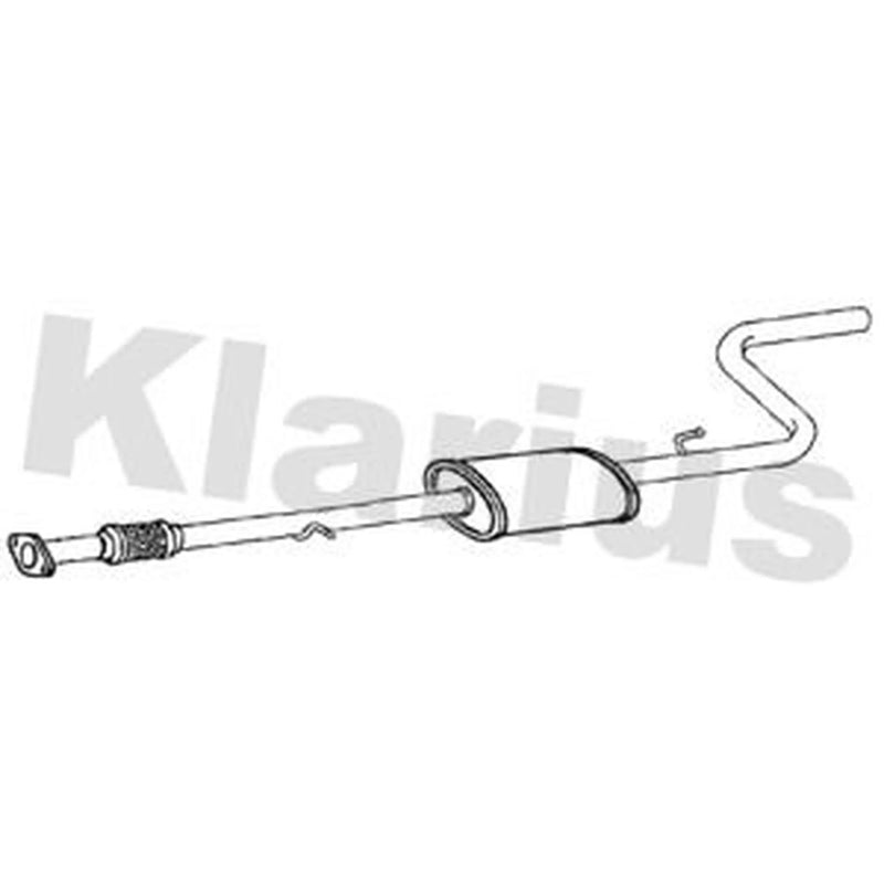 Klarius Centre Pipe Centre FT962X