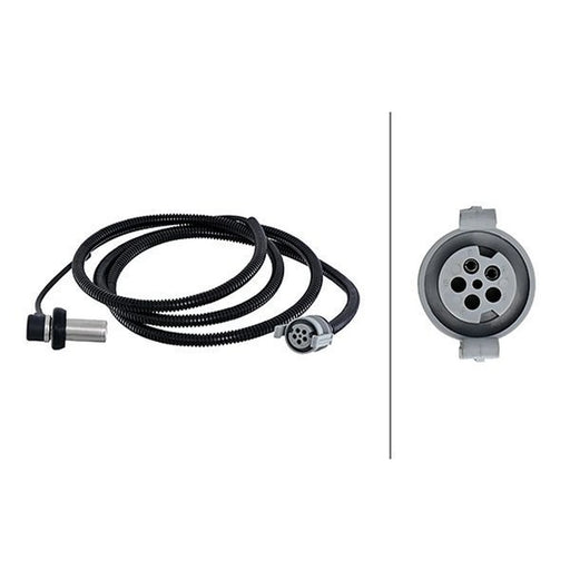 Hella ABS Wheel Speed Sensor Rear 6PU 230 048-471