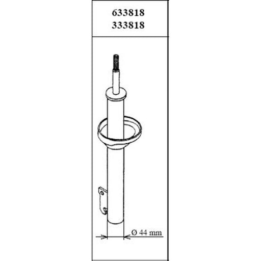 KYB Shock Absorber Damper Strut Front 633818