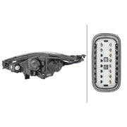 Hella Headlight Headlamp W5W Right 1EE 354 803-021