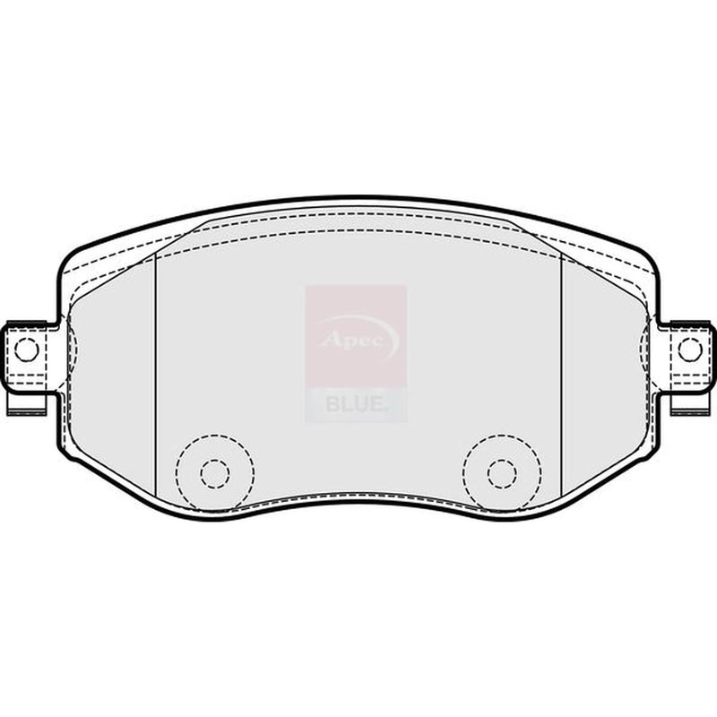 Apec Front Brake Pad Set PD3843