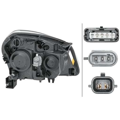 Hella Headlight Headlamp PY21W Left 1EF 238 042-011