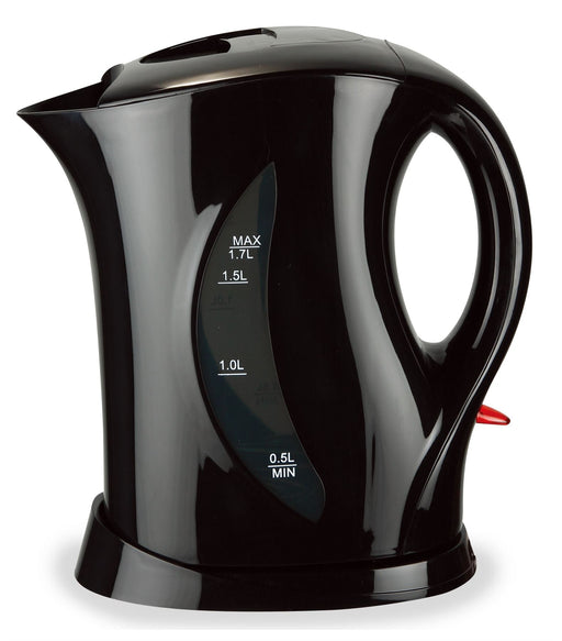 Quest Scotsman 1.7L Caravan Motorhome Low Wattage Kettle - Black - Quest - Van Life Living