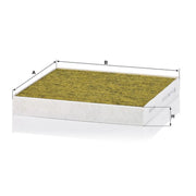 MANN-FILTER Cabin Air Filter (Pollen Filter) FP 23 024