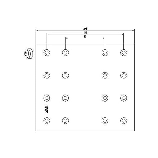 DON Don Cv Brake Lining Set DF32331S7100