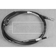 Borg & Beck Handbrake Cable Right Rear BKB2466