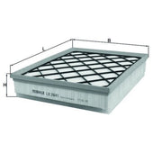 Mahle Engine Air Filter LX 2641