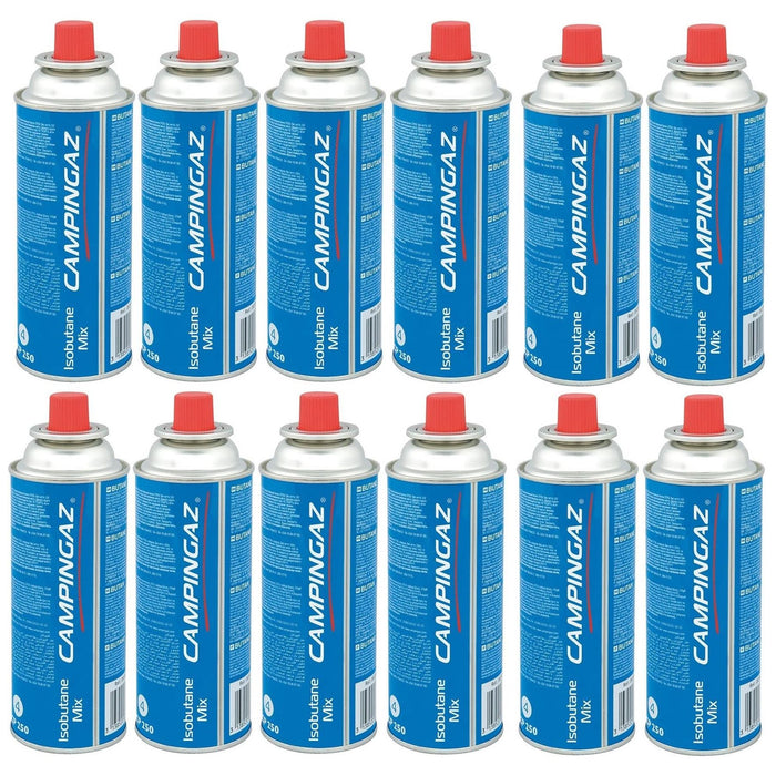 Campingaz CP250 Isobutane Gas Cartridge 12 Pack - Campingaz - Van Life Living