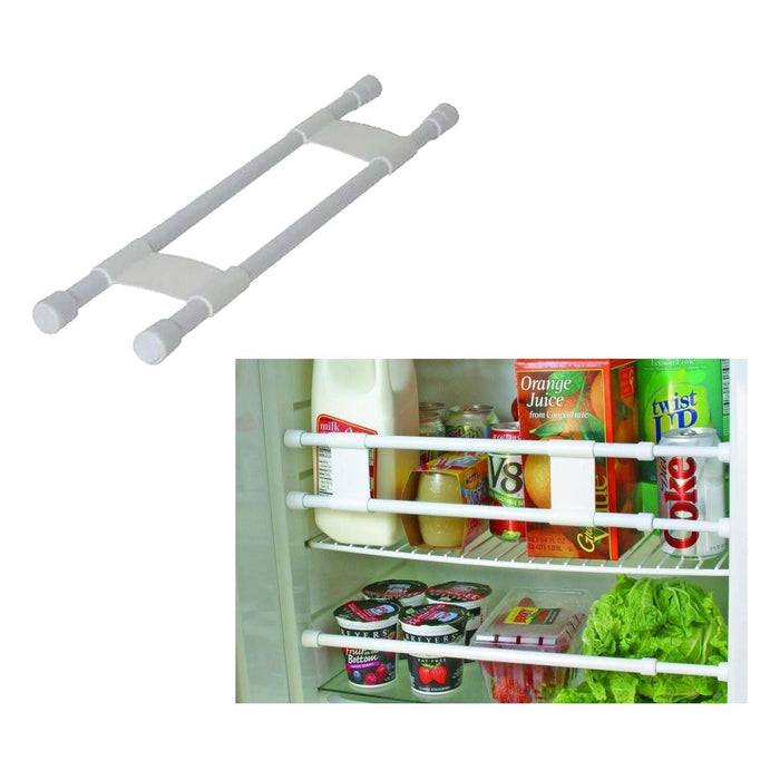 Caravan Motorhome Boat RV Cupboard Fridge Double Retaining Bars 40.5 - 71cm - Via Mondo - Van Life Living