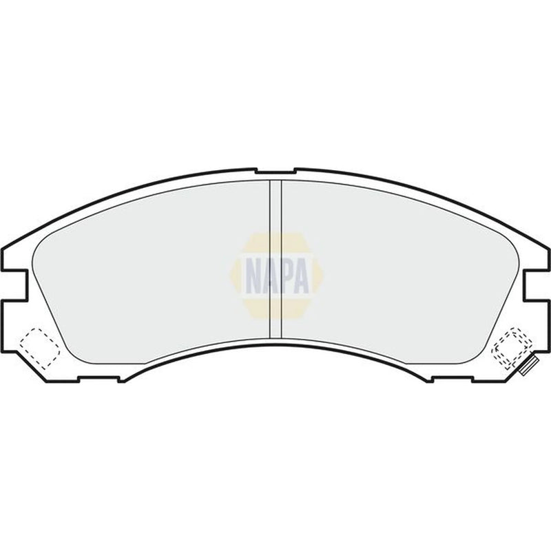 NAPA Front Brake Pad Set NBP1574