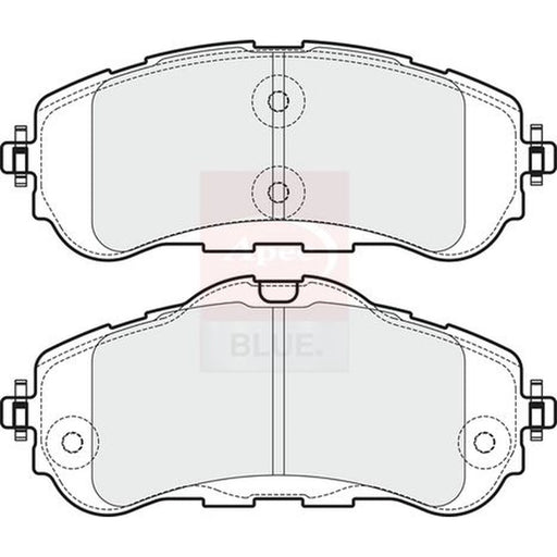 Apec Front Brake Pad Set PD3743