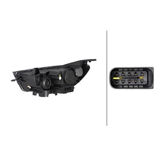 Hella Headlight Headlamp H7 Left 1LG 354 862-031