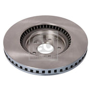 Febi 2 x Vented Front Brake Discs 184761-x2