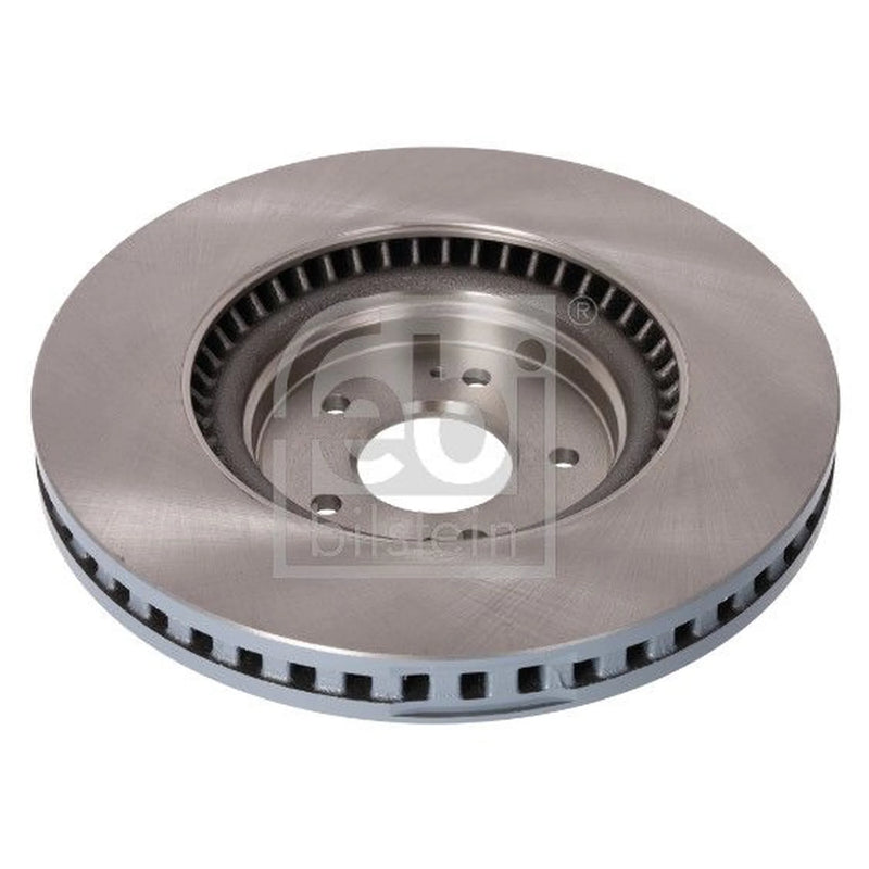Febi 2 x Vented Front Brake Discs 184761-x2