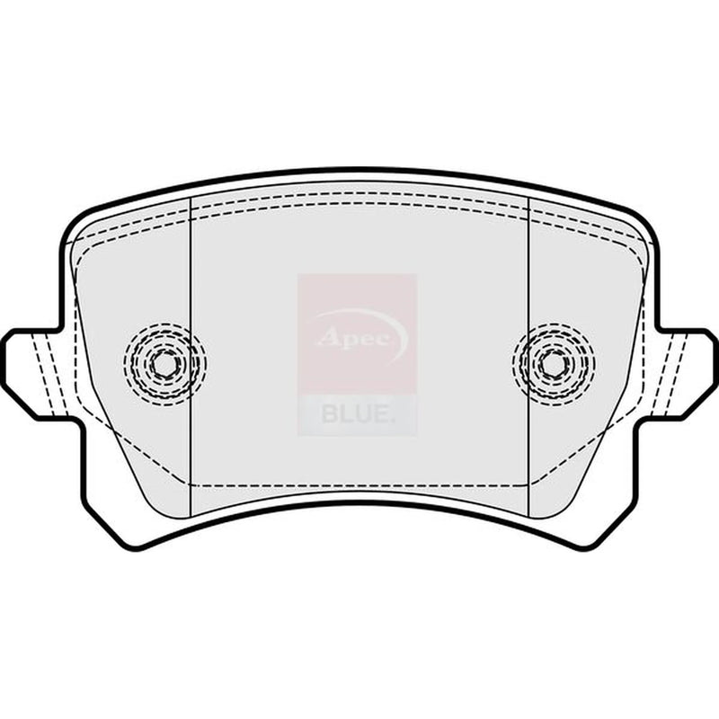 Apec Rear Brake Pad Set PD3845