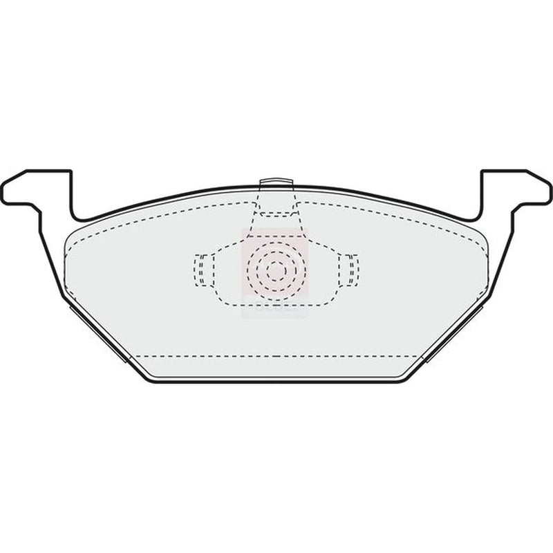 Apec Front Brake Pad Set PD3803