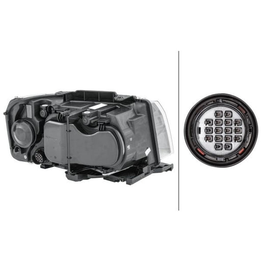 Hella Headlight Headlamp PY21W Left 1EL 354 813-091
