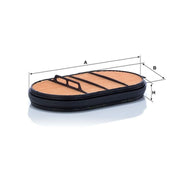 MANN-FILTER Secondary Engine Air Filter CF 3240