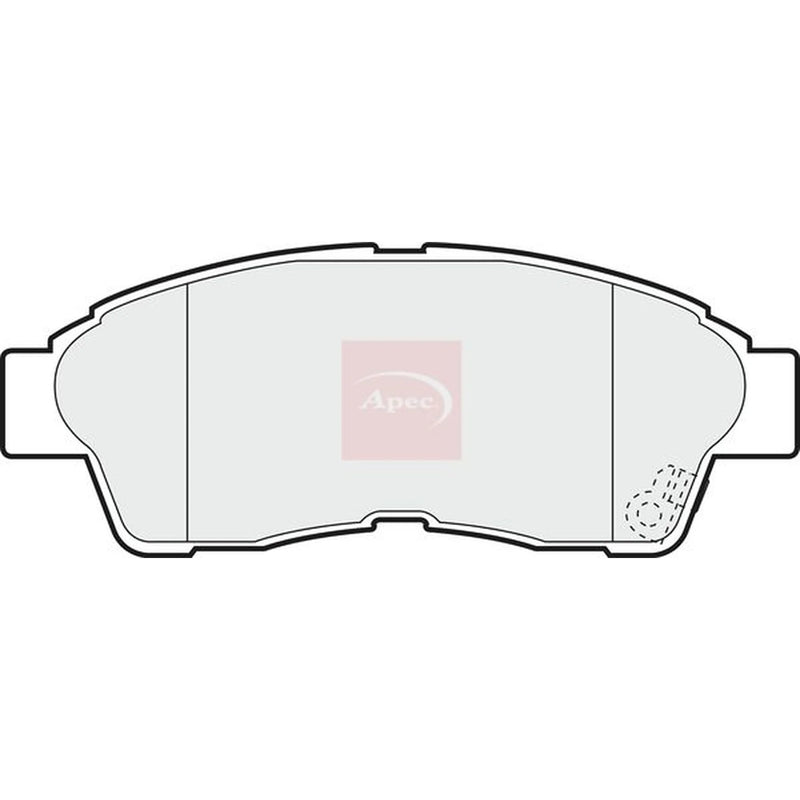 Apec Front Brake Pad Set PAD969