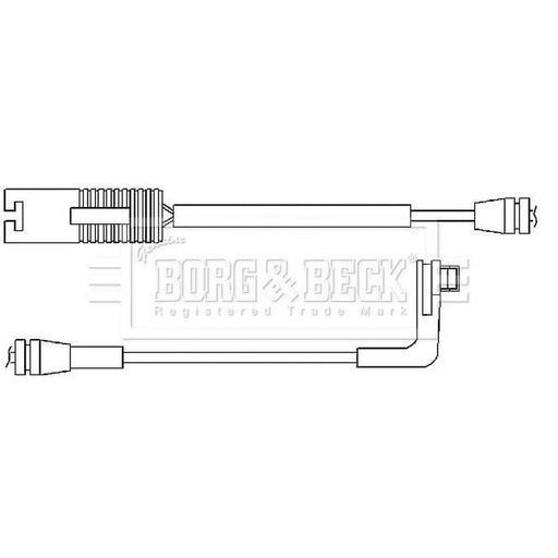 Borg & Beck Brake Pad Wear Sensor Rear BWL3032