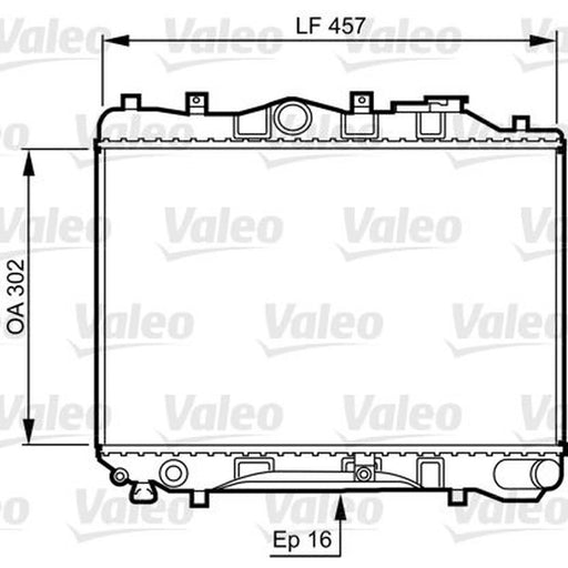 Valeo Engine Radiator 730436
