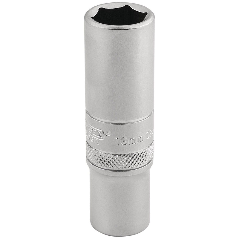 Draper 6 Point Metric Deep Socket, 3/8" Sq. Dr., 13mm 16581 Draper  - Town Parts