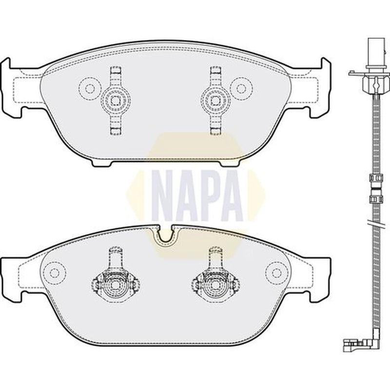 NAPA Front Brake Pad Set NBP1509